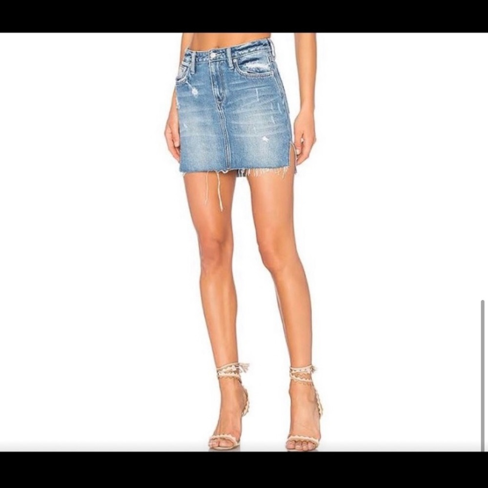 NWOT Lovers & Friends denim mini